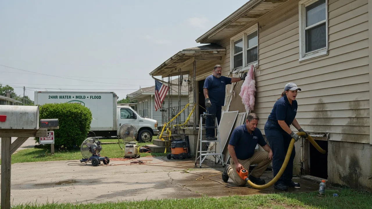 Water Damage Repair in West Union, IL near me